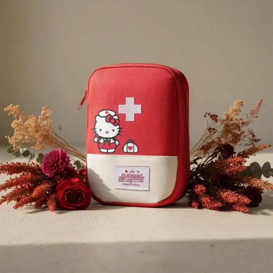 First Aid Kit - 1 Portable First Aid Bag Storage