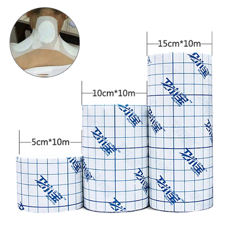 Medical Tape - 【1Roll Waterproof Adhesive Wound Dressing Fixation