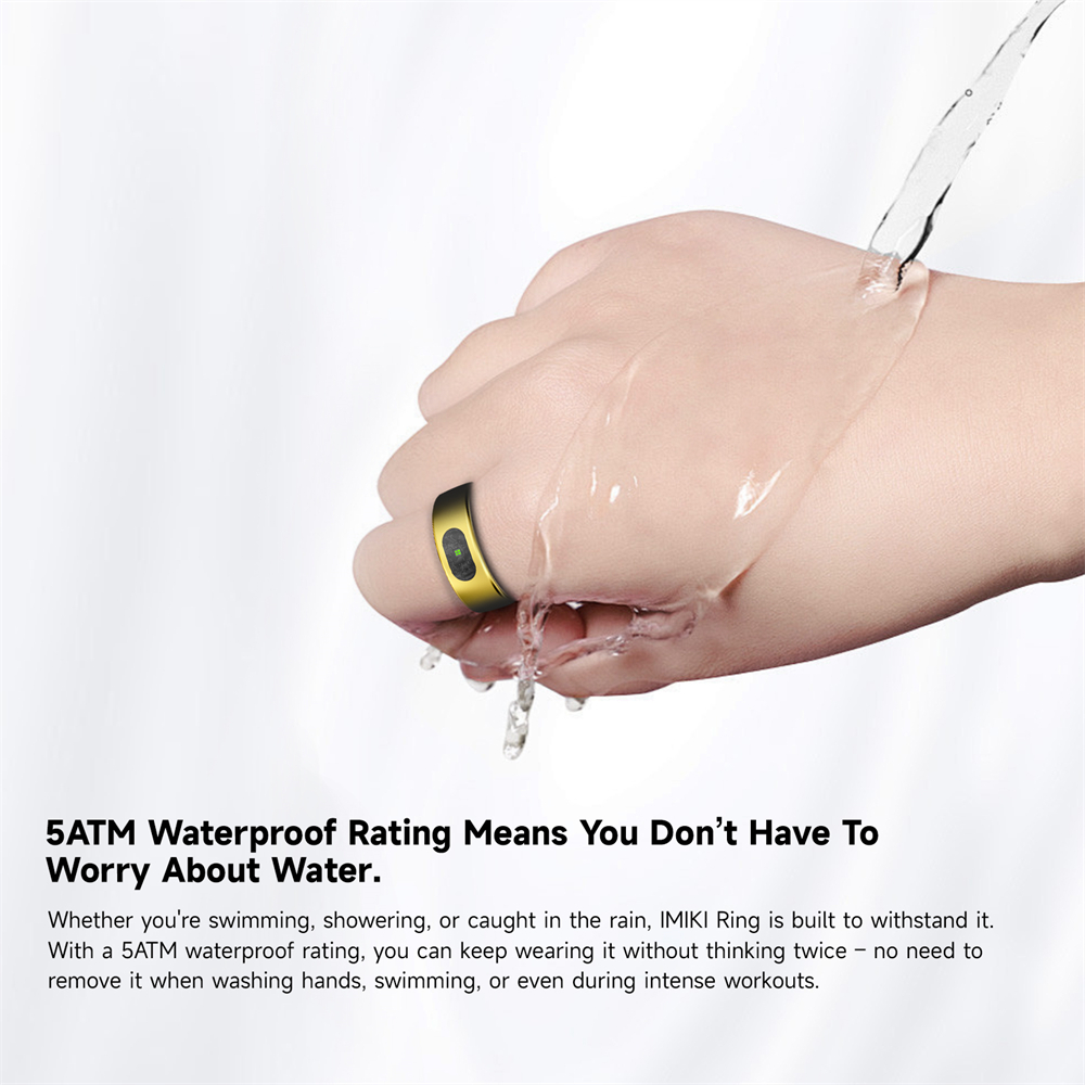 IMIKI Smart Ring With Display  - Blood Pressure Monitor recension och pris